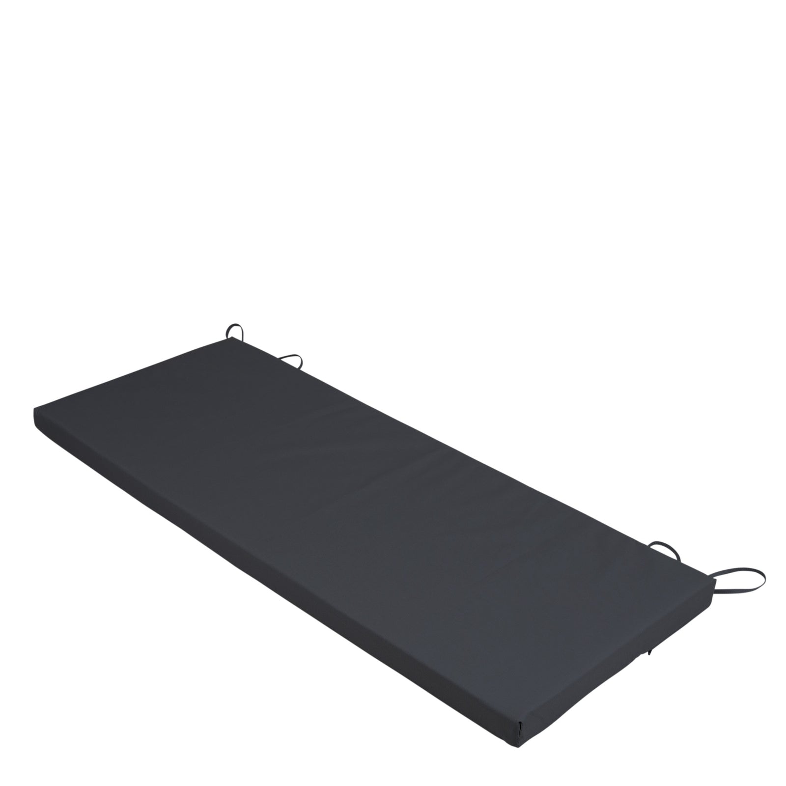Outdoor Bench Cushion Pad, Weatherproof | Charcoal