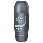 Men+care Roll On Classic Antiperspirant Deodorant 48h Protection, 12x50ml