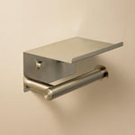 Paper Holder With Cover Matt Stainless Steel Architect Sp