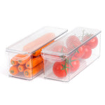 Fridge Storage Medium Containers Set Of 2