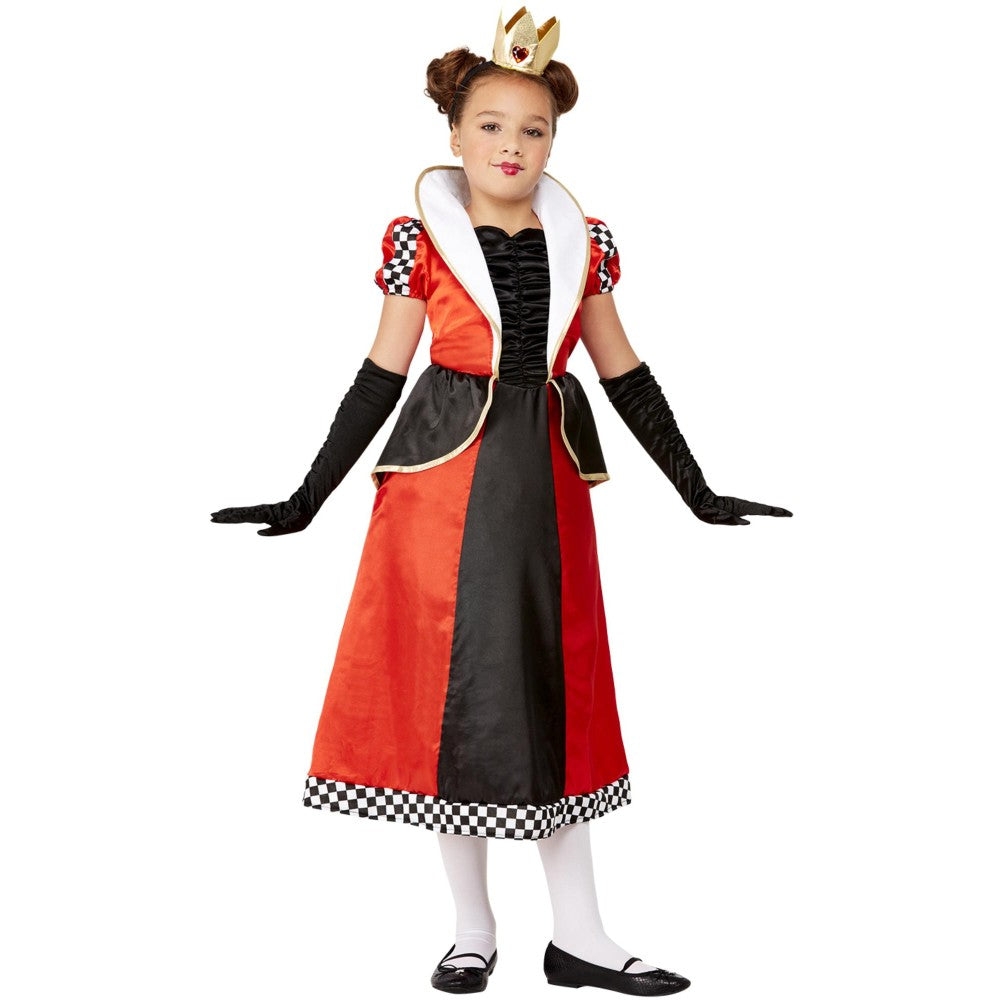 Queen Of Hearts Costume, Girls | Age 10-12