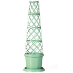 Pistachio Green Tower Pot | Set-of-2 | Pistachio