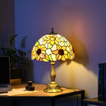 Stained Glass Table Lamp, Handmade Antique Bedside Lamp