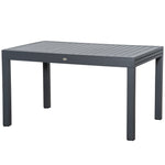 Extendable Garden Table 10 Seater W/ Aluminum Frame