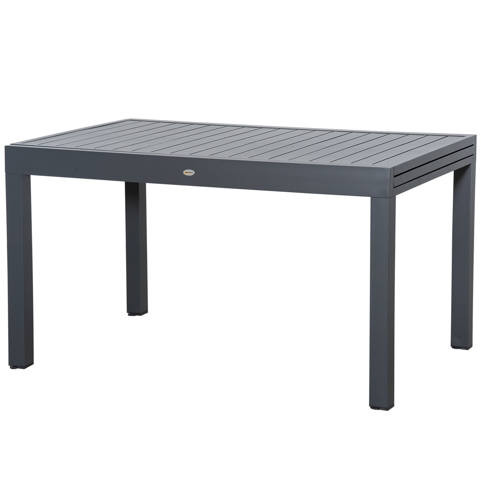 Extendable Garden Table 10 Seater W/ Aluminum Frame