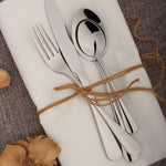 Cutlery Sets Stainless Steel Spoon Fork Simple 24 Piece Set