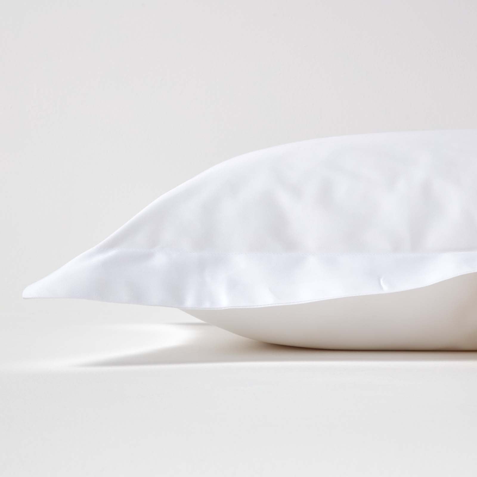 Organic Cotton Oxford Pillowcase 400 Tc | 48 x 74cm | White