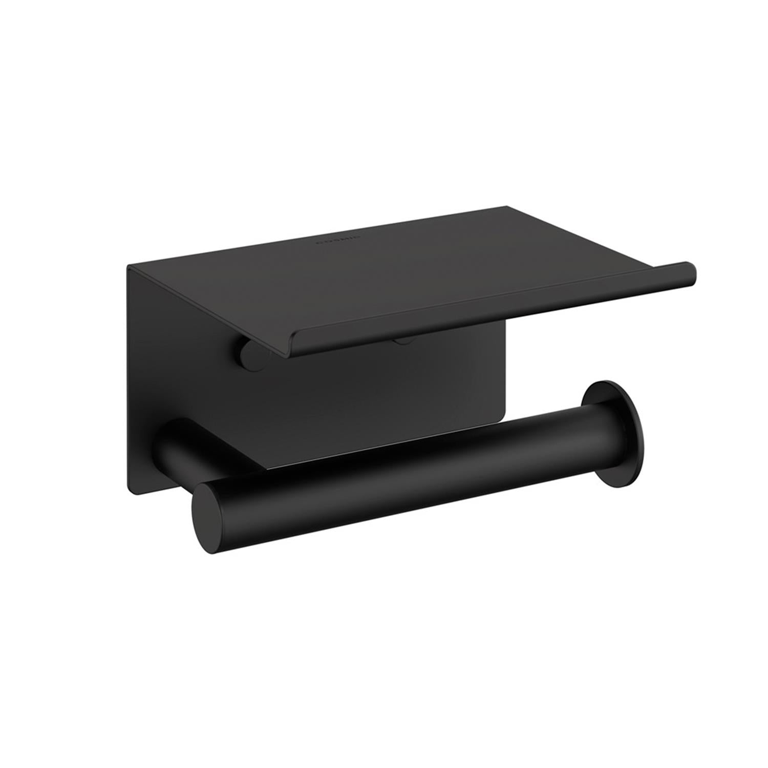 Paper Holder With Cover Matt Black Architect Sp