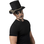 Smiffys Burlap Scarecrow Top Hat, Black