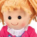 Bigjigs Toys Maggie - Medium Soft Plush Ragdoll, 34cm Tall