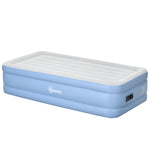 Single Air Bed With Built-in Pump | Gray