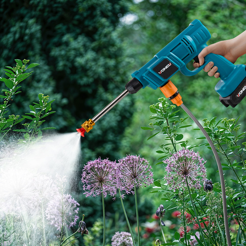 Electric Handheld Pressure Washer Cleaner With 1 Battery | Blue