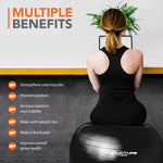 Structure Fitness Anti Burst Yoga Exercise Gym Ball With Hand Pump