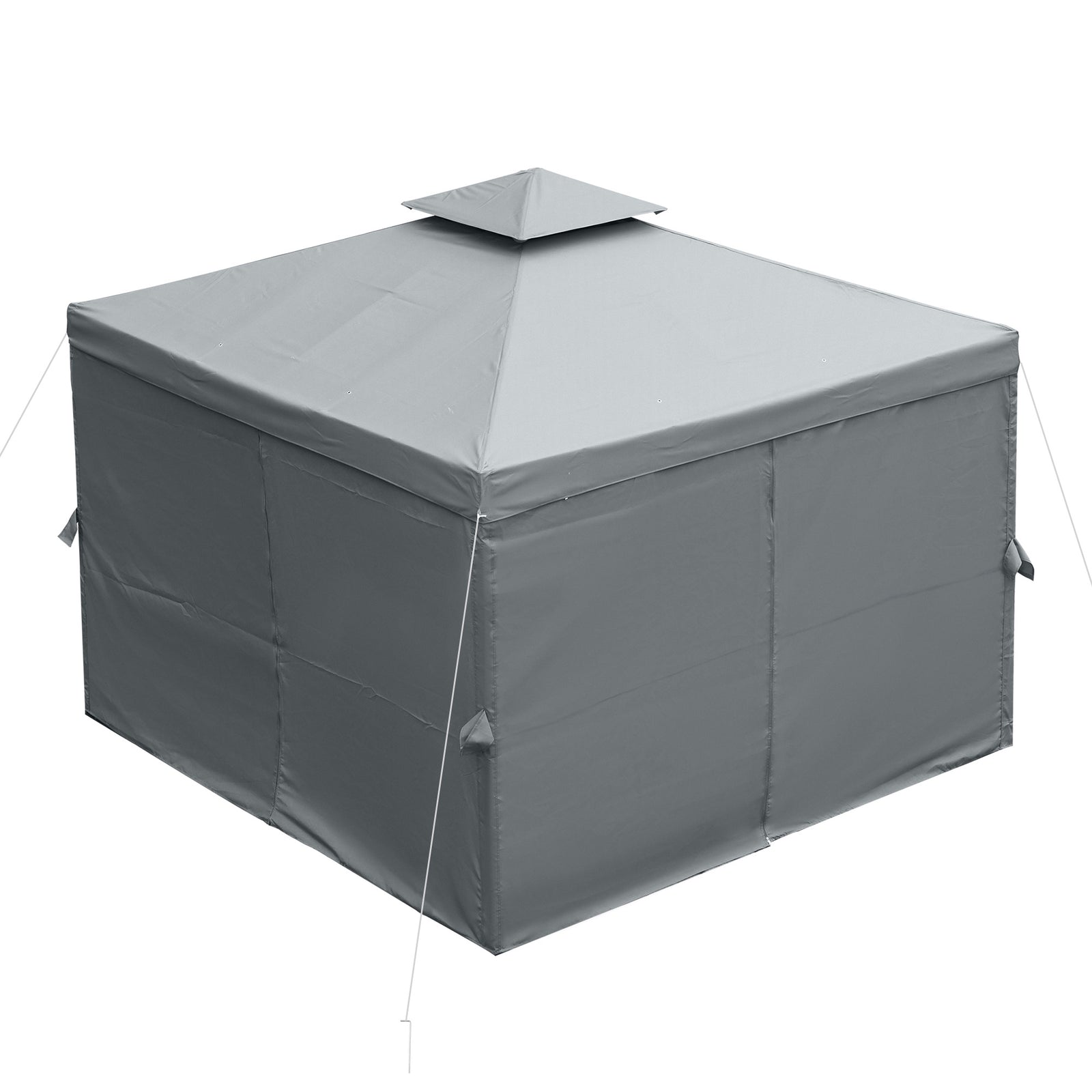 Garden Metal Gazebo Sun Shade Shelter Outdoor Party Tent