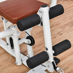 Multifunction Home Gym Weight Training Workout Station | White