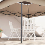 2-tier Gazebo Cover Replacement, 30+ Uv Protection | Beige