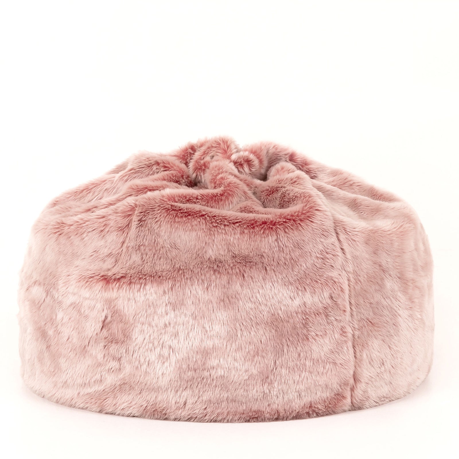 Kids Faux Fur Bean Bag Chair | Pink