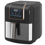 Air Fryer 1700w 6.5l With Digital Display Timer | One Size | Gold