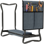 Garden Kneeler Foldable Seat Bench Eva Foam Pad W/ Tool Bag