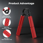 Centra 100-350lb Hand Grip Strengthener Metal Non-slip Gym Trainer Set