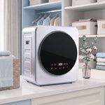 800w Compact Dryer Machine, 4 Kg Small Vented Tumble Dryer, Silver