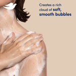 Caring Bath Soak - Almond Cream & Hibiscus, 1/4 Cream, 3 X 450ml