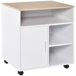 Multi-storage Printer Unit Office Organisation 5 Compartment | One Size | Natura