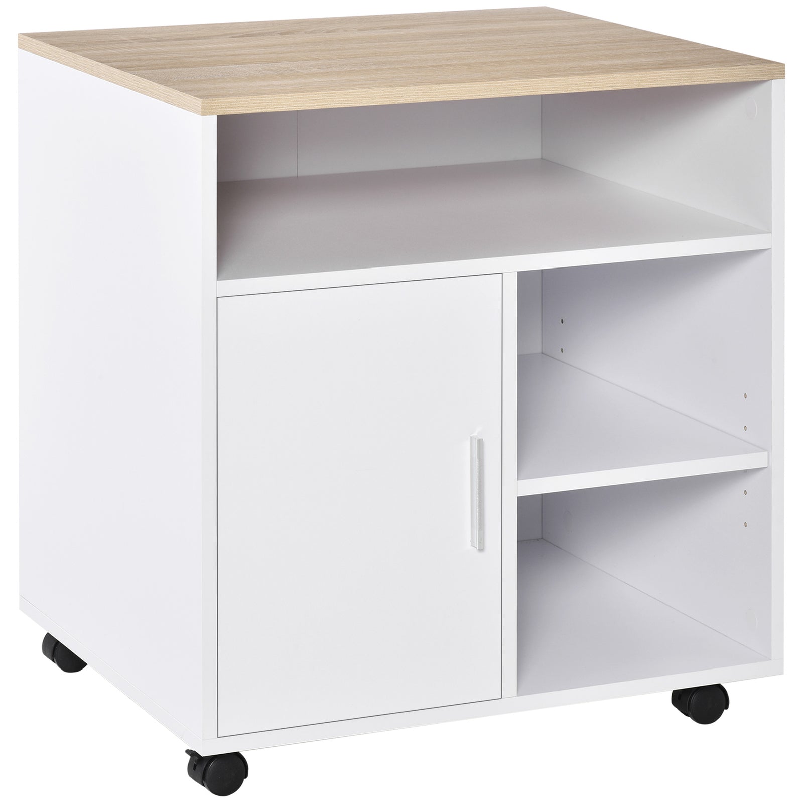 Multi-storage Printer Unit Office Organisation 5 Compartment | One Size | Natura