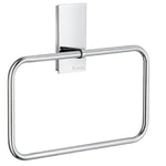 Polished Chrome Wall Mounted Towel Ring Bathroom Storage | Polished Chrome