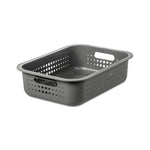 Lightweight & Durable Basket Recycled 10 Storage Box, 6l, Charcoal
