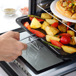 Mini Oven 16l Countertop Oven With Adjustable Temp Timer | One Size | Silver