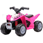 Honda Licensed Kids Electric Quad Bike 6v Atv Ride On 1.5-3 Years | Pink