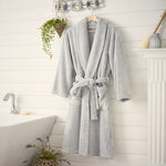 Coco Deluxe Fleece Robe | Small | Silver