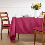 Plain Cotton Fabric 4 Napkins Set | 45cm x 45cm | Plum