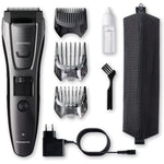 Er-gb80 + Er-gn30 Beard, Body & Facial Hair Trimmer Set | Black