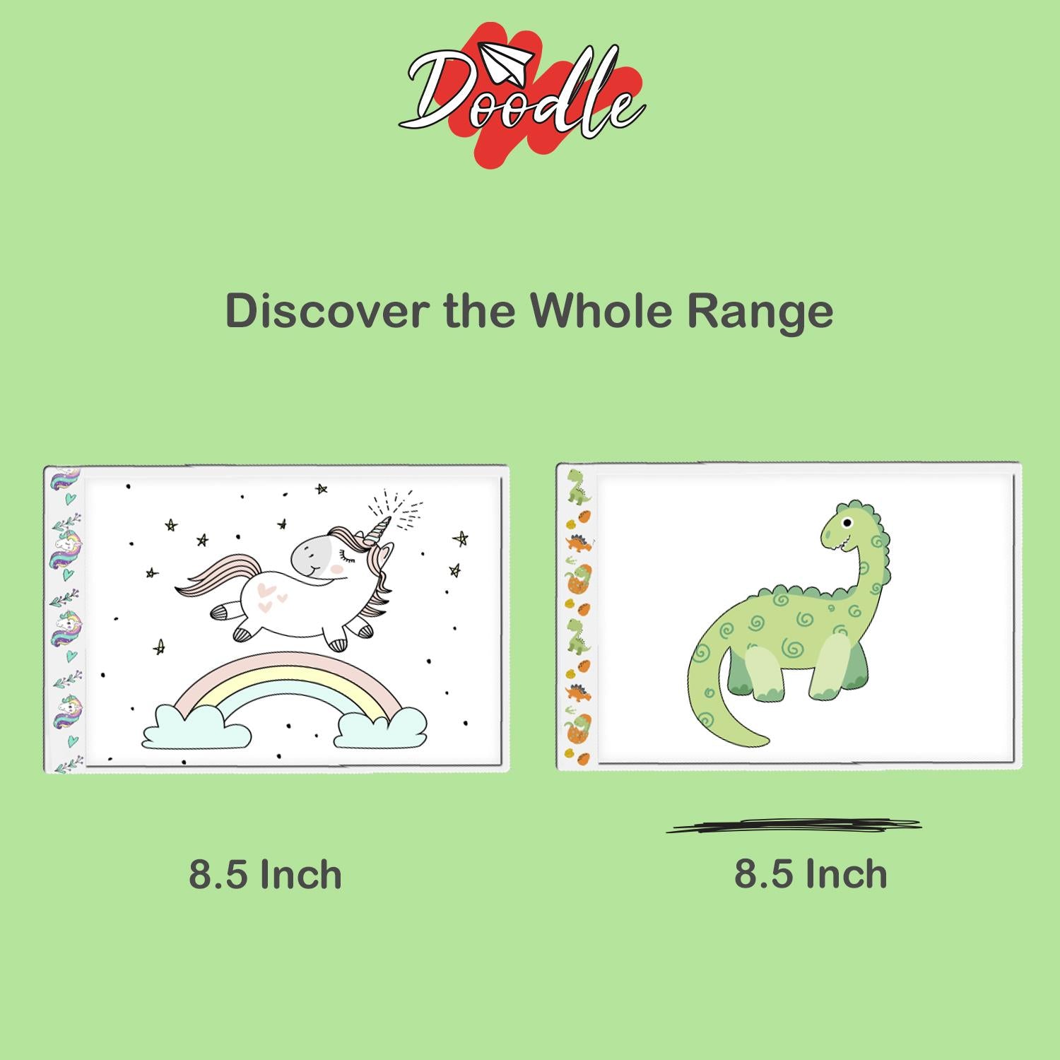 A4 Ultra-thin Portable Led Tracing Pad With Usb Cable, Dinosaur