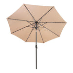 Led Tilt Parasol 2.7m | Beige