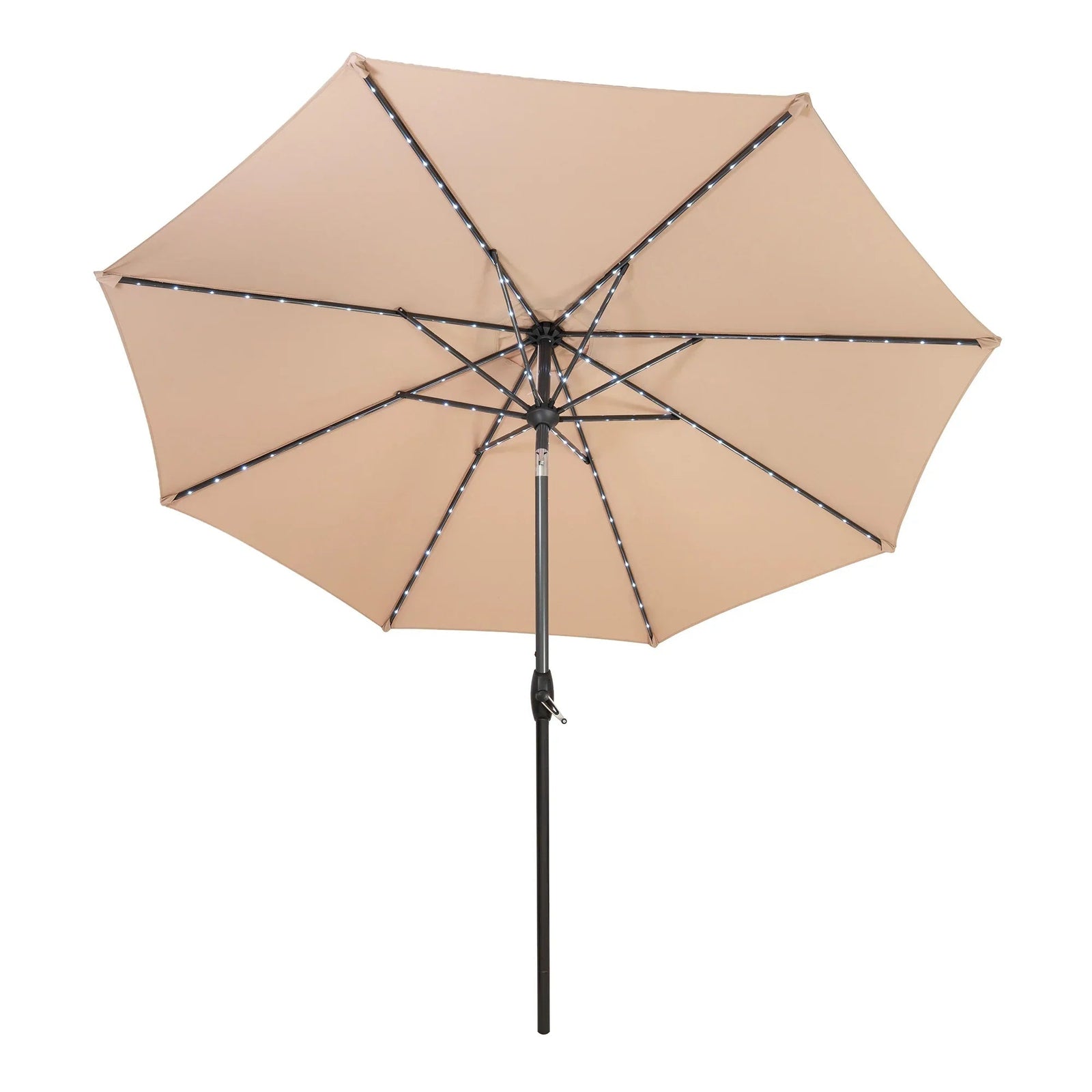 Led Tilt Parasol 2.7m | Beige
