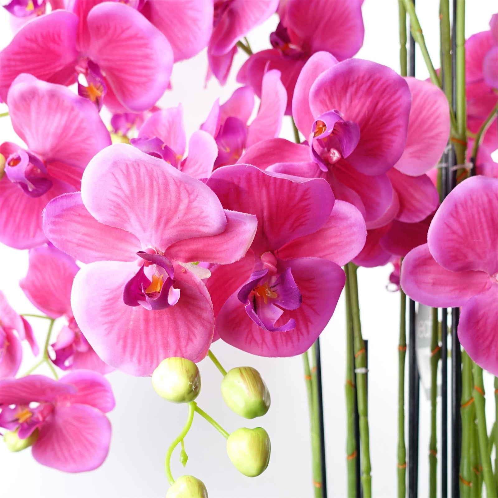 150cm Giant Pink Orchid Plant - Artificial - 189 Flowers Real Touch
