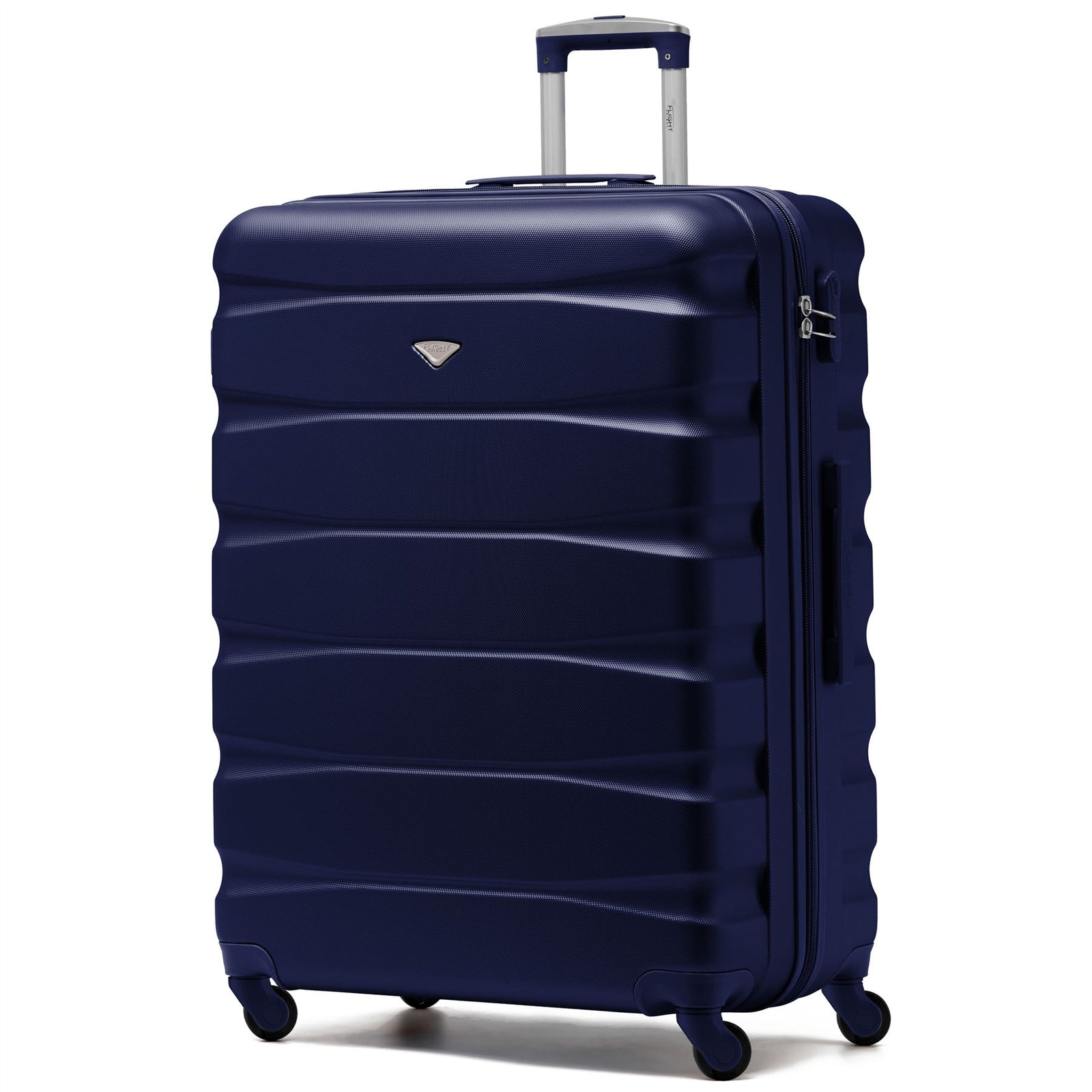 29" Large Suitcase Check-in Hold Luggage Hard Shell 4 Wheels Tsa Lock | Large | Navy Blue