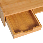 Monitor Riser Laptop Pc Plinth Stand Desktop Organiser