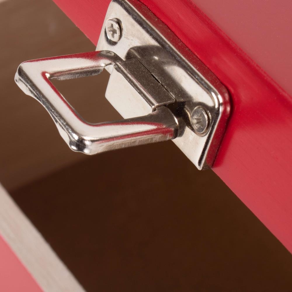 Red Wooden Storage Box | Small | Red