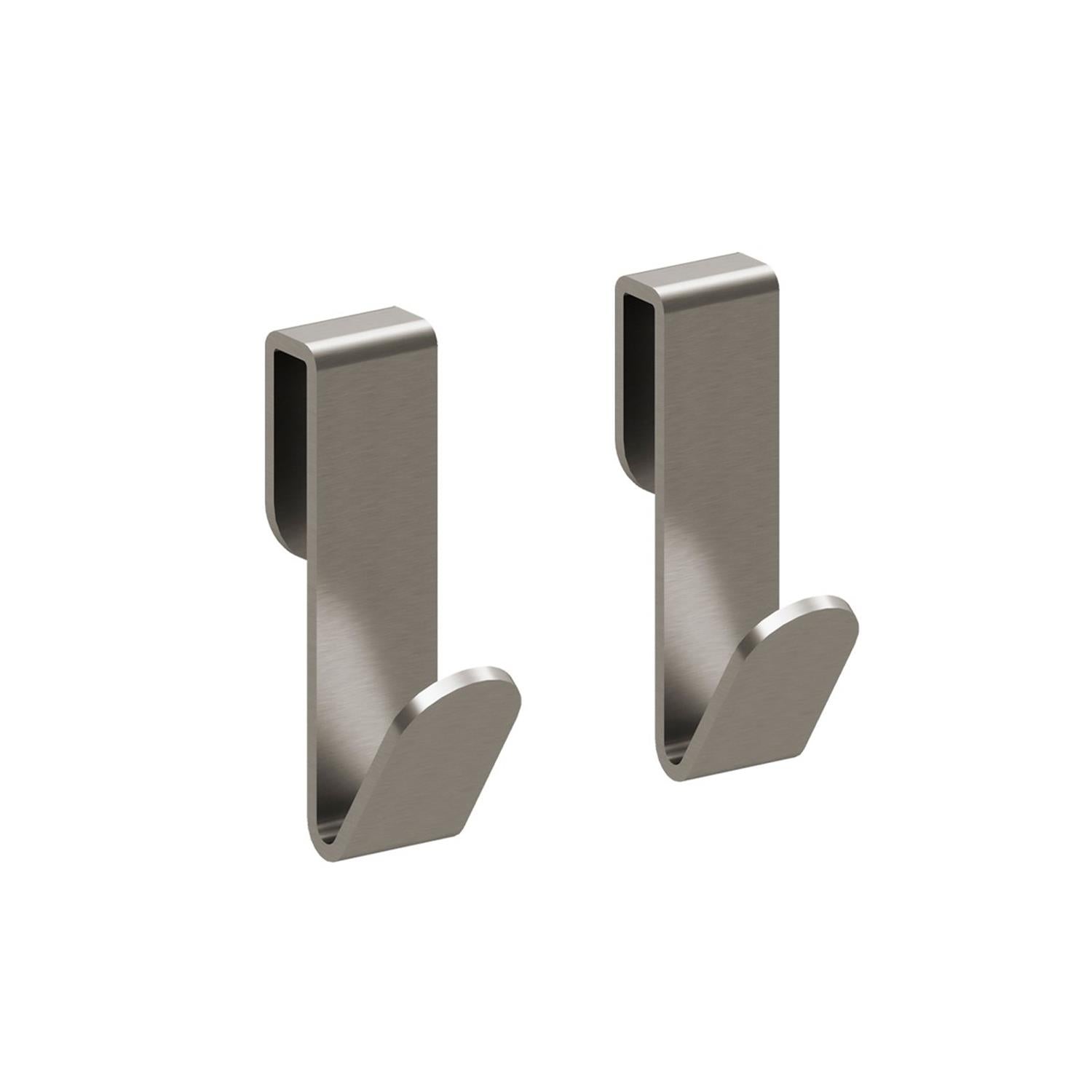 Towel Hook, Robe Hook, Coat Hook 2 Pieces Chrome, Architect S+ Collection