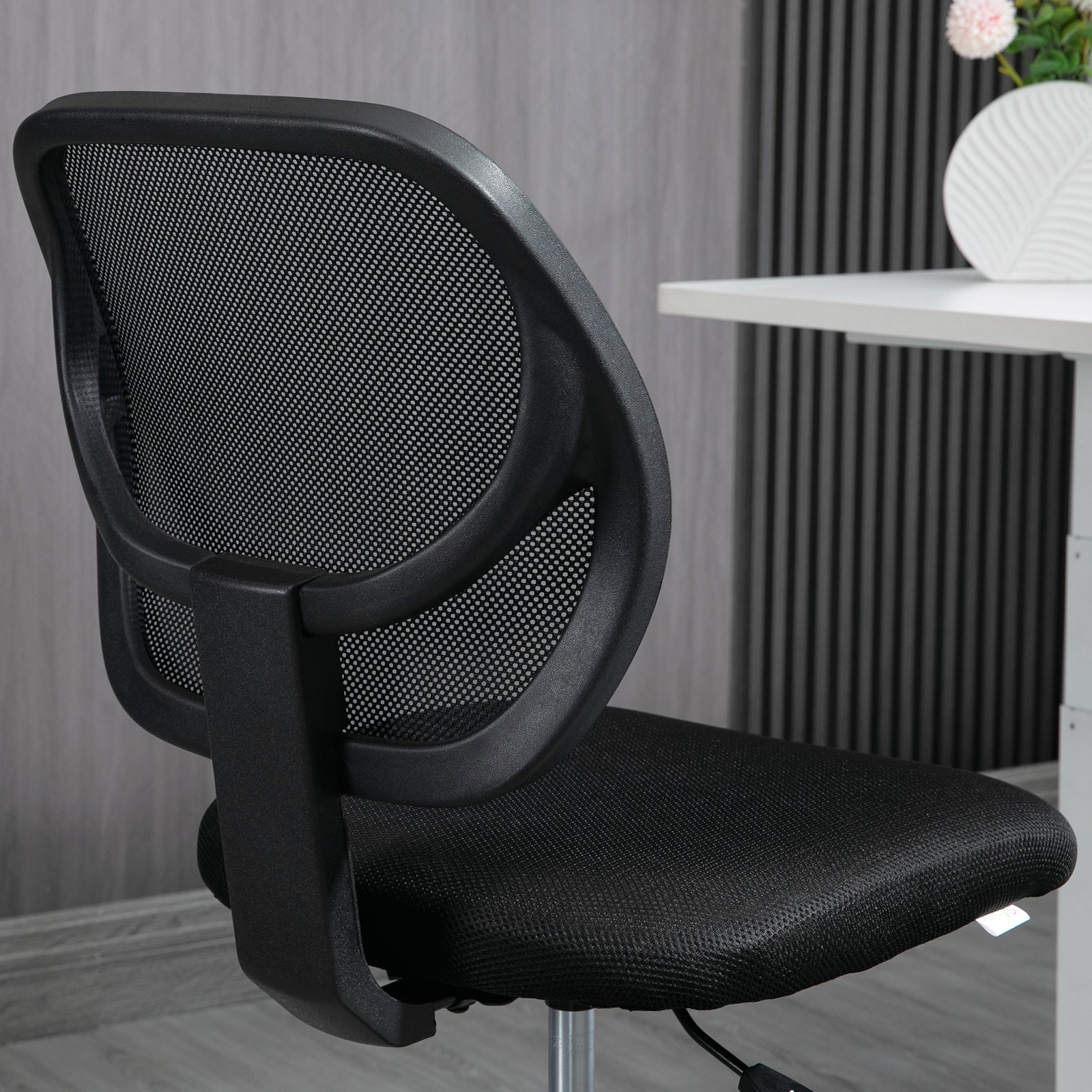 Tall Office Chair 360° Swivel Black