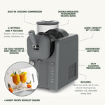 Frost Ice Cream Maker & Slushie Machine With Built-in Compressor | Grey