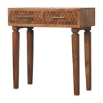 Artisan Furniture Arno Console Table In Golden Teak