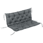 Garden Bench Cushion 2 Seater Swing Chair Seat Pad