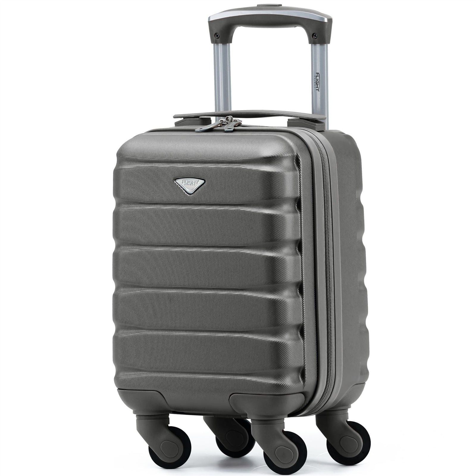40x20x25cm Cabin Carry-on Suitcase - Lightweight, Durable, 4-wheel Luggage - 100+ Airlines Approved | Cabin | Charcoal