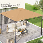 3x3m Gazebo Canopy Replacement Cover