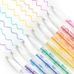 10pc Shimmer Scented Gel Pens For Kids